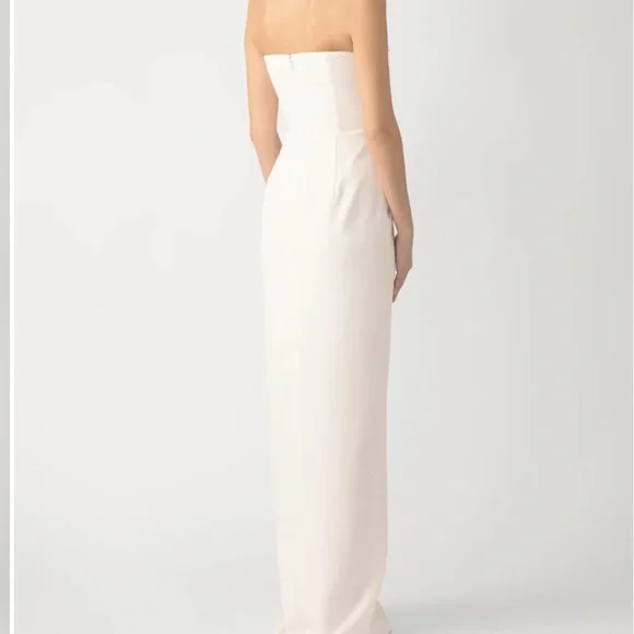 SAU LEE Florence Dress in White - Picture 3 of 16